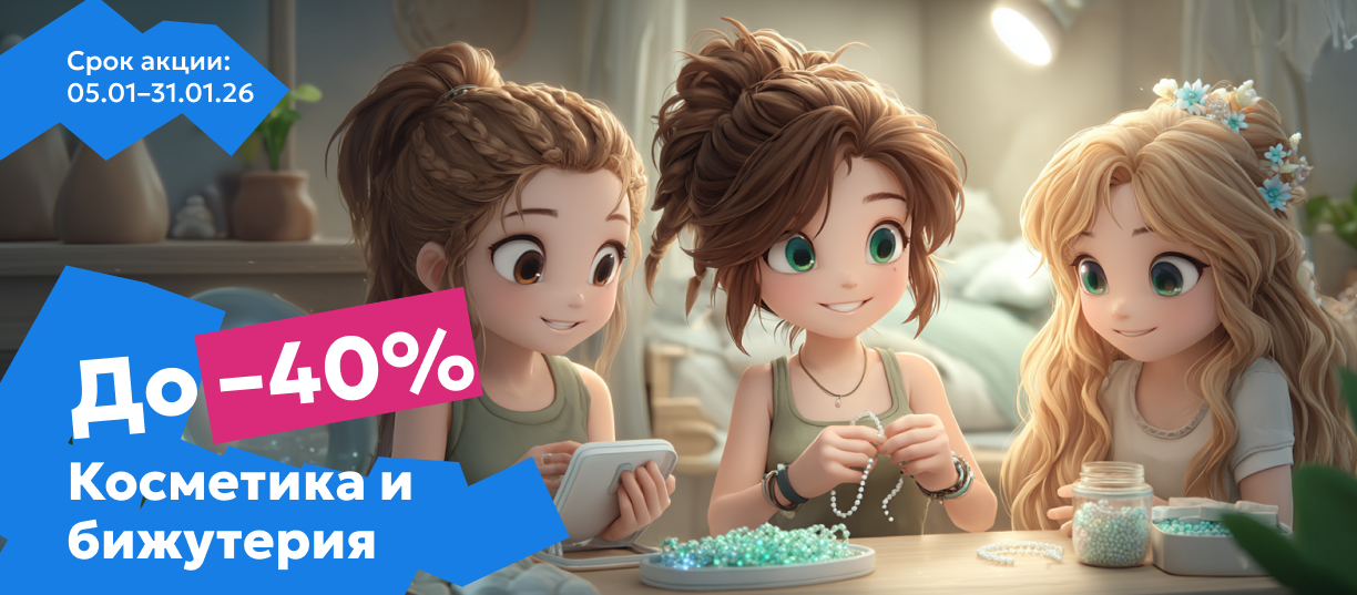 косметика 40%